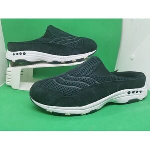 Easy Spirit Women's Travel time Comfort Mule Sneakers Shoe Size 8.5M Navy